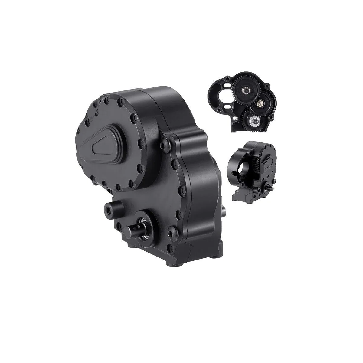 LCX Racing 1/18 RC Гусеничный алюминиевый трансмиссионный коробка передач полный