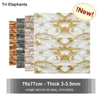 510 шт., настенные Стикеры с имитацией мрамора и кирпича