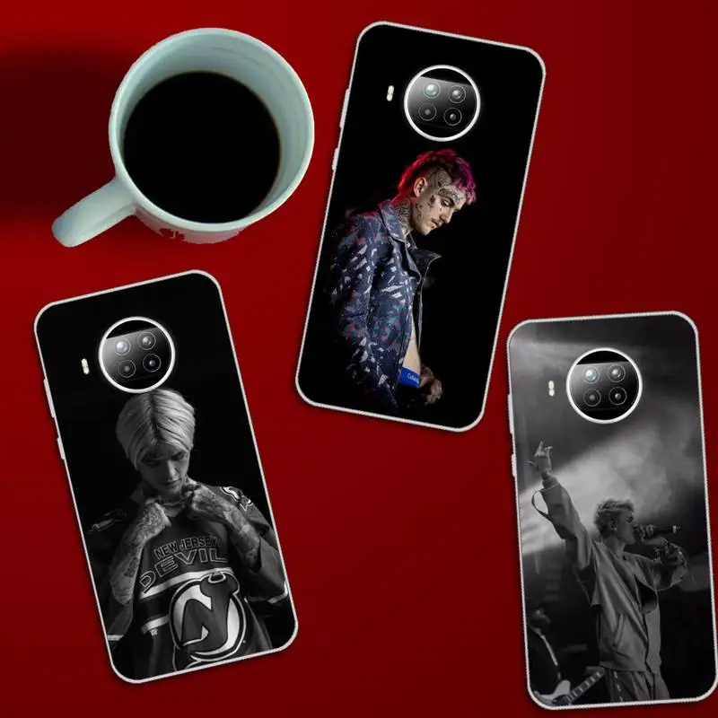 

rapper lil peep Phone Case Transparent for Xiaomi mi Redmi note 10 t 8 9 pro lite 11 Samsung S 8 9 10 20