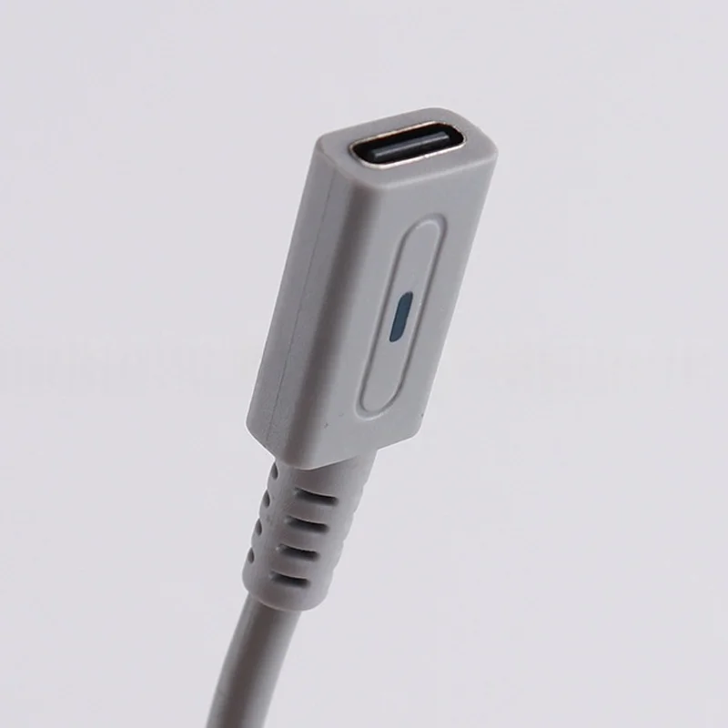 Фото Кабель-адаптер для зарядки Type-C длиной 0,12 м для игровой консоли Wii, зарядное устройство PD, кабель для зарядки, черный кабель №4
