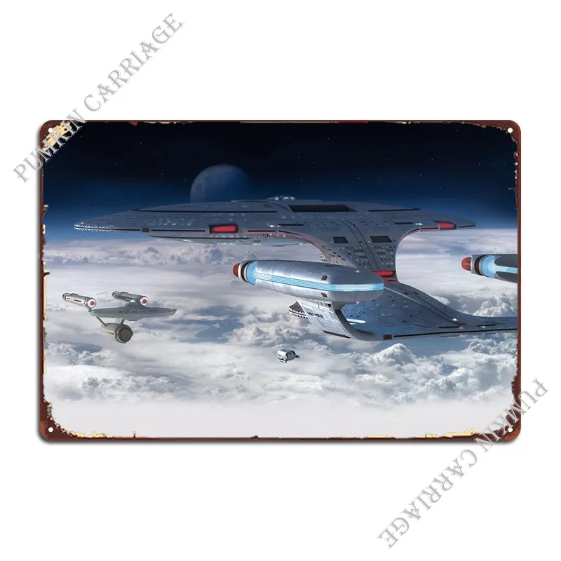 Металлический плакат Ncc 1701 D настенный для гостиной проектирование дома