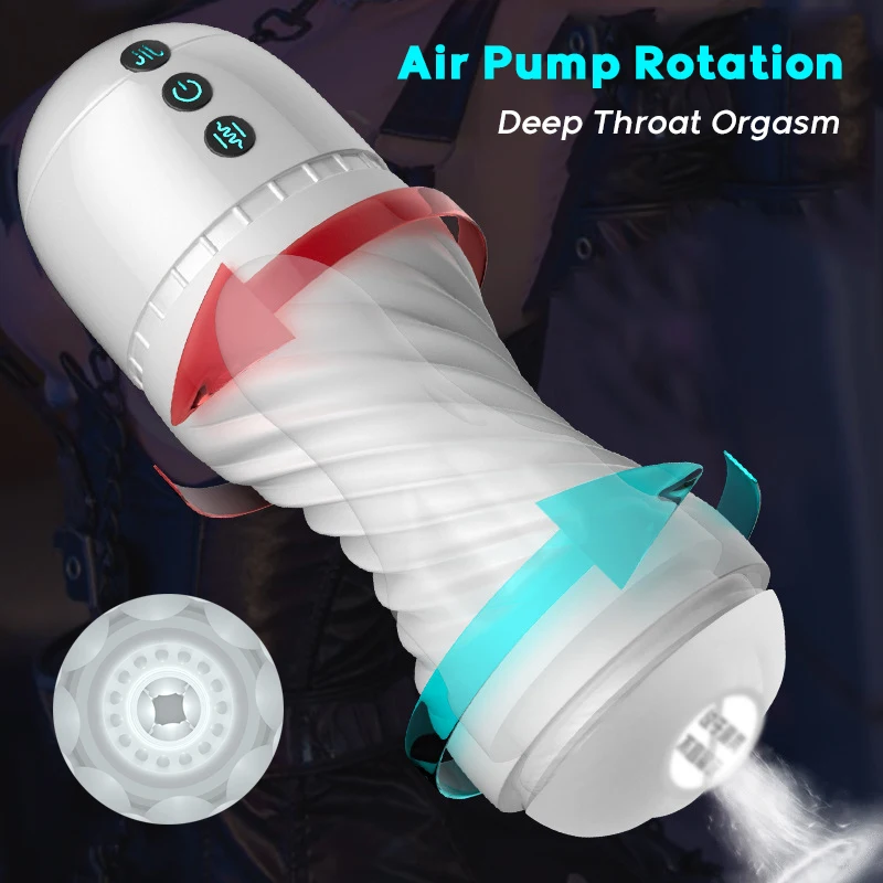 Настоящая Автоматическая присоска мужской мастурбации оральная - Цена: 0