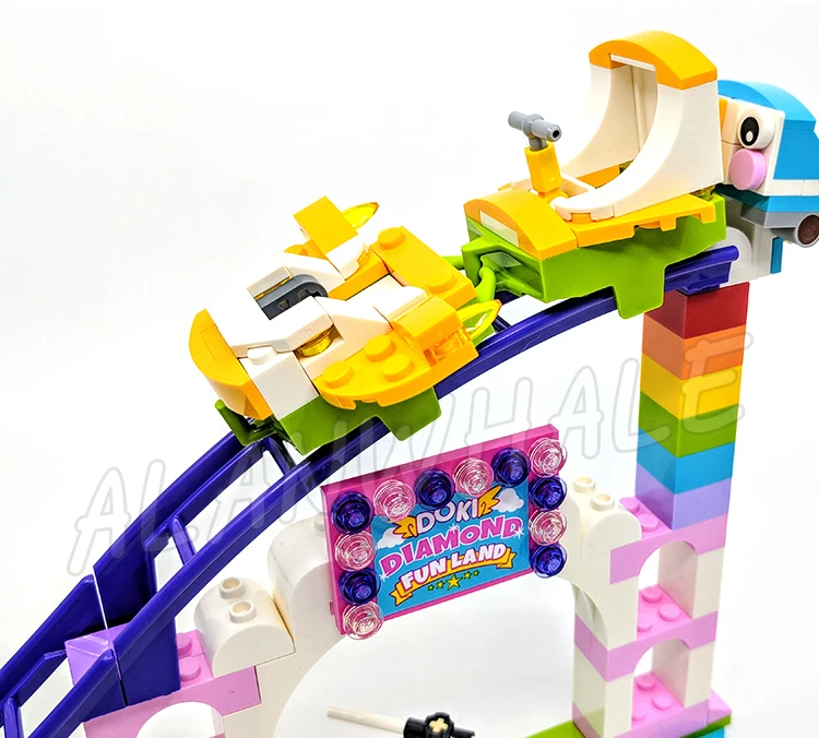 515 шт. Unikingdom Fairground Fun американские горки поворотные стулья Ride Dodgem Car 11020 наборы