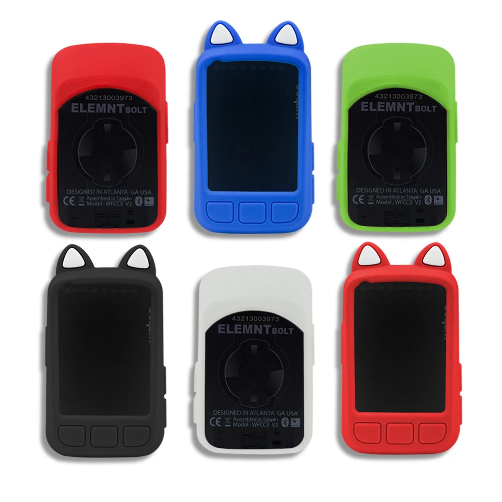 

Bike Computer Protective Cover Rubber Protect Case Cover Silicone Bike Computer Case For Wahoo Elemnt Bolt V2 GPS