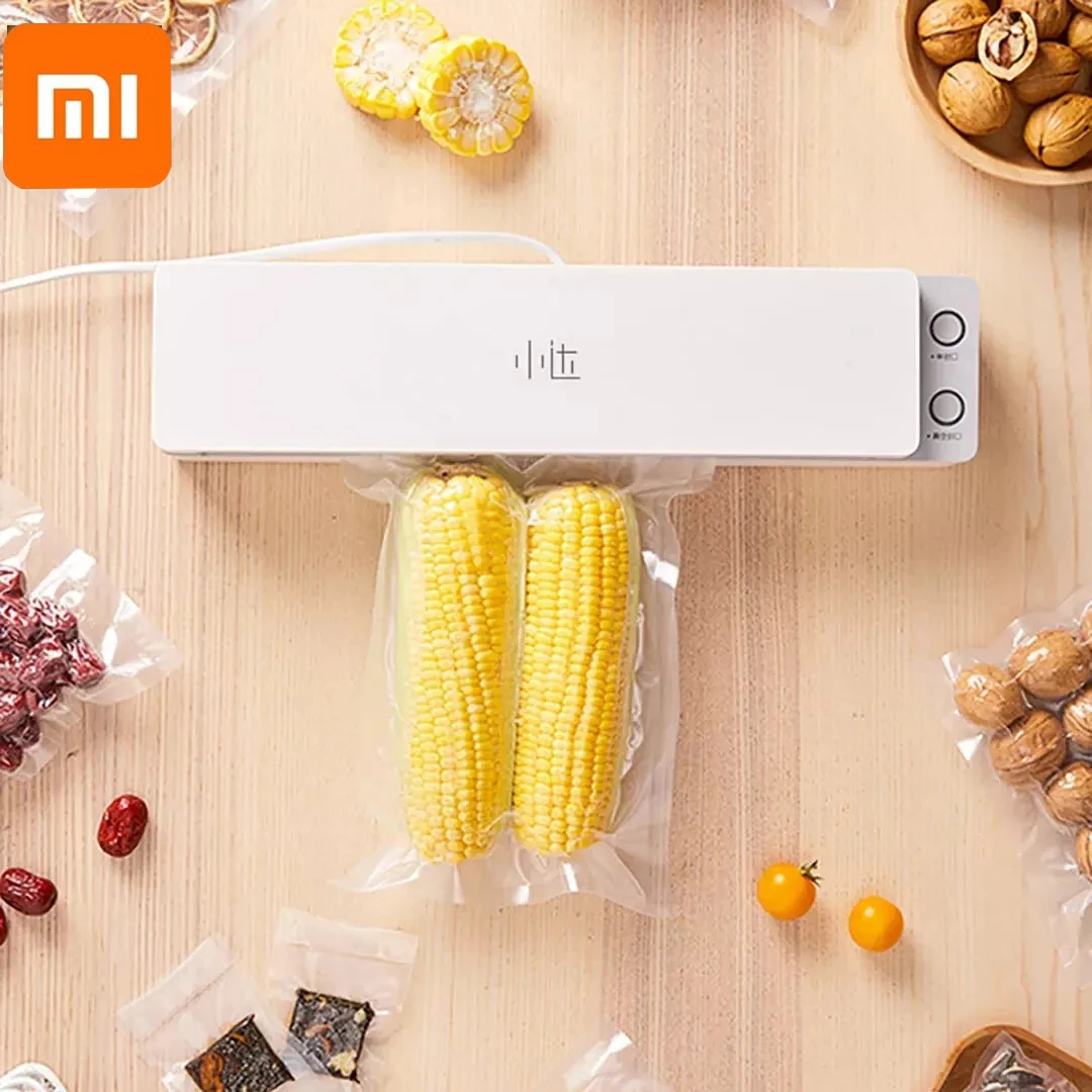 

Xiaomi youpin Xiaoda Vacuum Sealing Machine 220V Automatic Commercial Household Vacuum Sealer Packing Machine For Food Storage