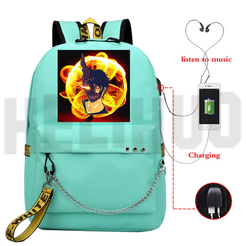 Рюкзак мужской/женский с USB-зарядкой и защитой от кражи