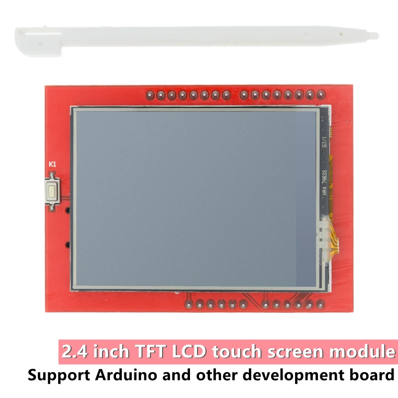 

2.4 inch TFT LCD touch screen color screen module for Arduino UNO R3 Board and support mega 2560 with gif Touch pen
