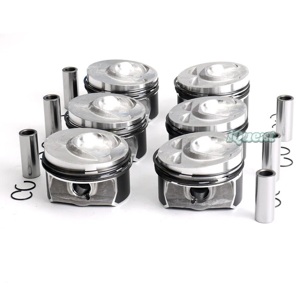 

6x Φ 89,01 мм/Φ 20 мм набор колец для Audi Q7 Porsche VW Passat R36 CC 3.6L VR6 с естественным аспиратором