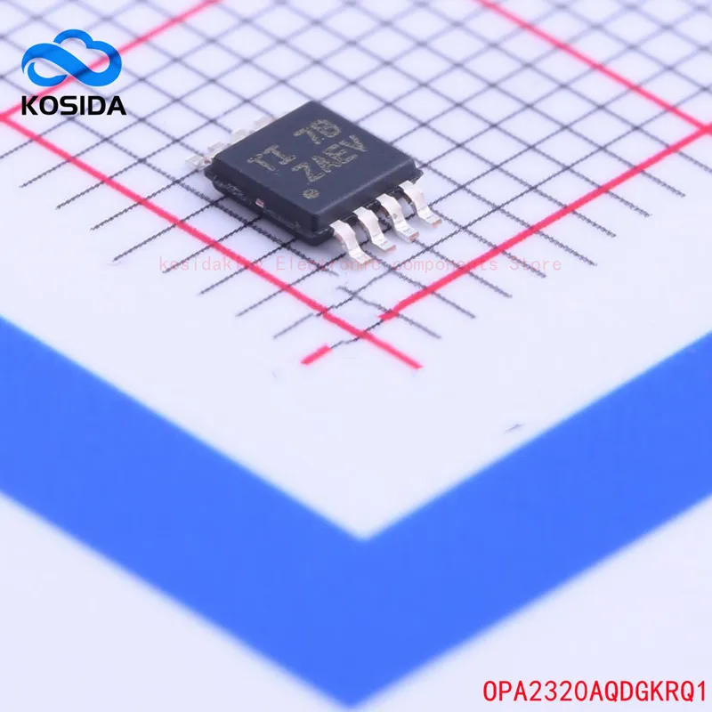 1-10PCS OPA2320AQDGKRQ1 OPA2320 OPA2320AQDGKR Type: ZAEV VSSOP-8 Amplifier chip Automotive grade IC New original stock |