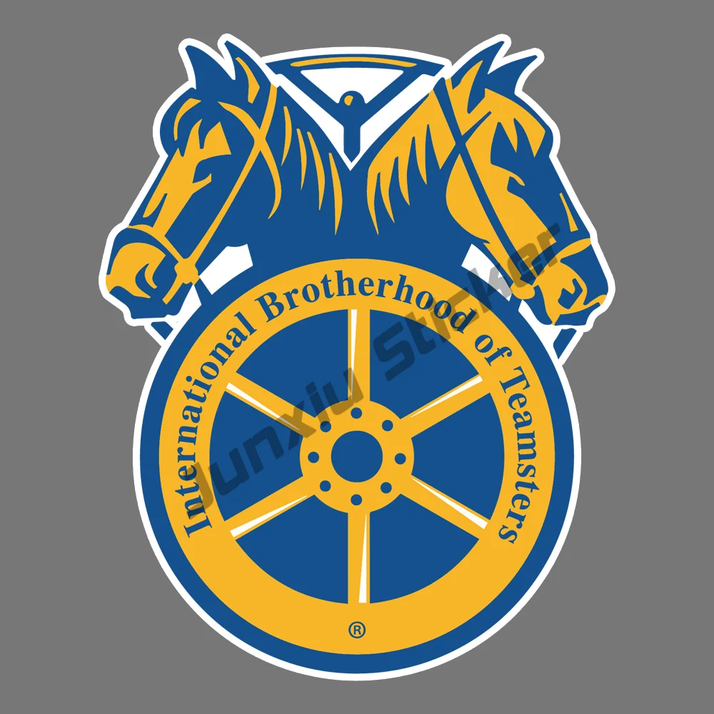

Teamsters Vinyl Sticker Car Truck Window Decal Different Sizes Laptop Wall Scratches Decal Decoration Car Camper Accessories