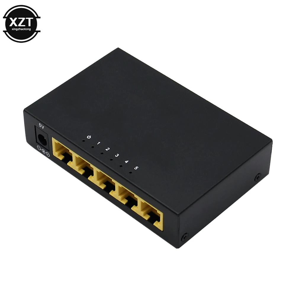 Сетевой мини-коммутатор с 5 портами 100 Мбит/с RJ45 |