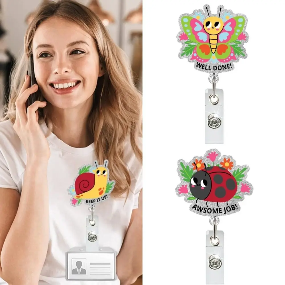 Форма насекомых зажим для значка с мультяшными животными защита от падения