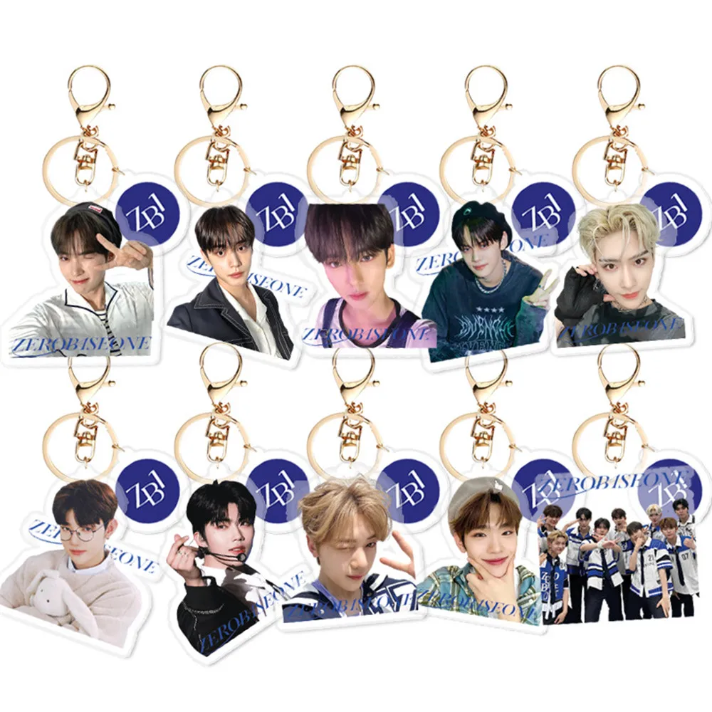 

Брелок для ключей ZEROBASEONE ZB1, аксессуары для сумок Yujin Taerae, Мэтью, Чжан, Хао, ханбин, коллекция подарков для фанатов