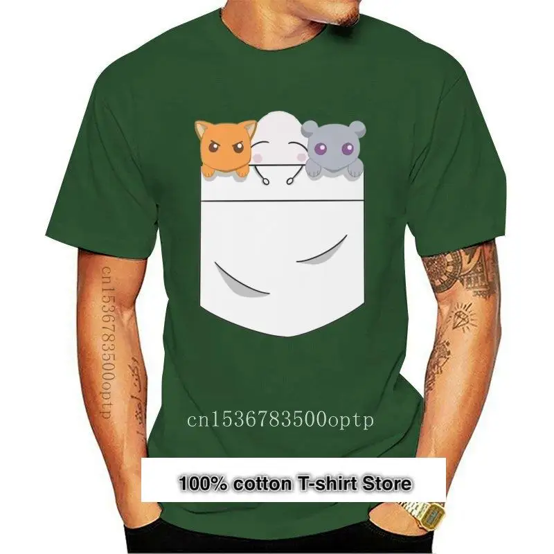 

Camiseta con bolsillo de Kyo, Tohru, Yuki, cesta de Fruits, Raton, gato, Bola de рис, Tohru, Yuki