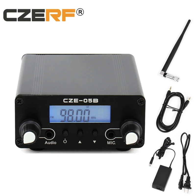 

76MHz-108MHz PLL FM Transmitter Stereo FM Broadcast Radio Station