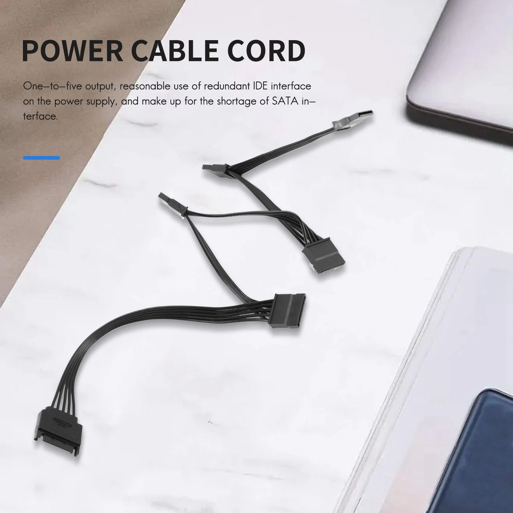 

Кабель-разветвитель для жесткого диска, 15 контактов, SATA