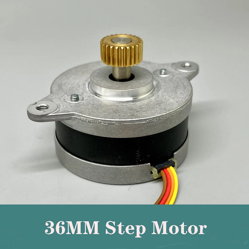 

Shinano STH-36C1063 36MM Stepper Motor 2-phase 4-wire 0.9 Degrees Double Ball Bearing 13.7 Ohms Resistance with Copper Gear