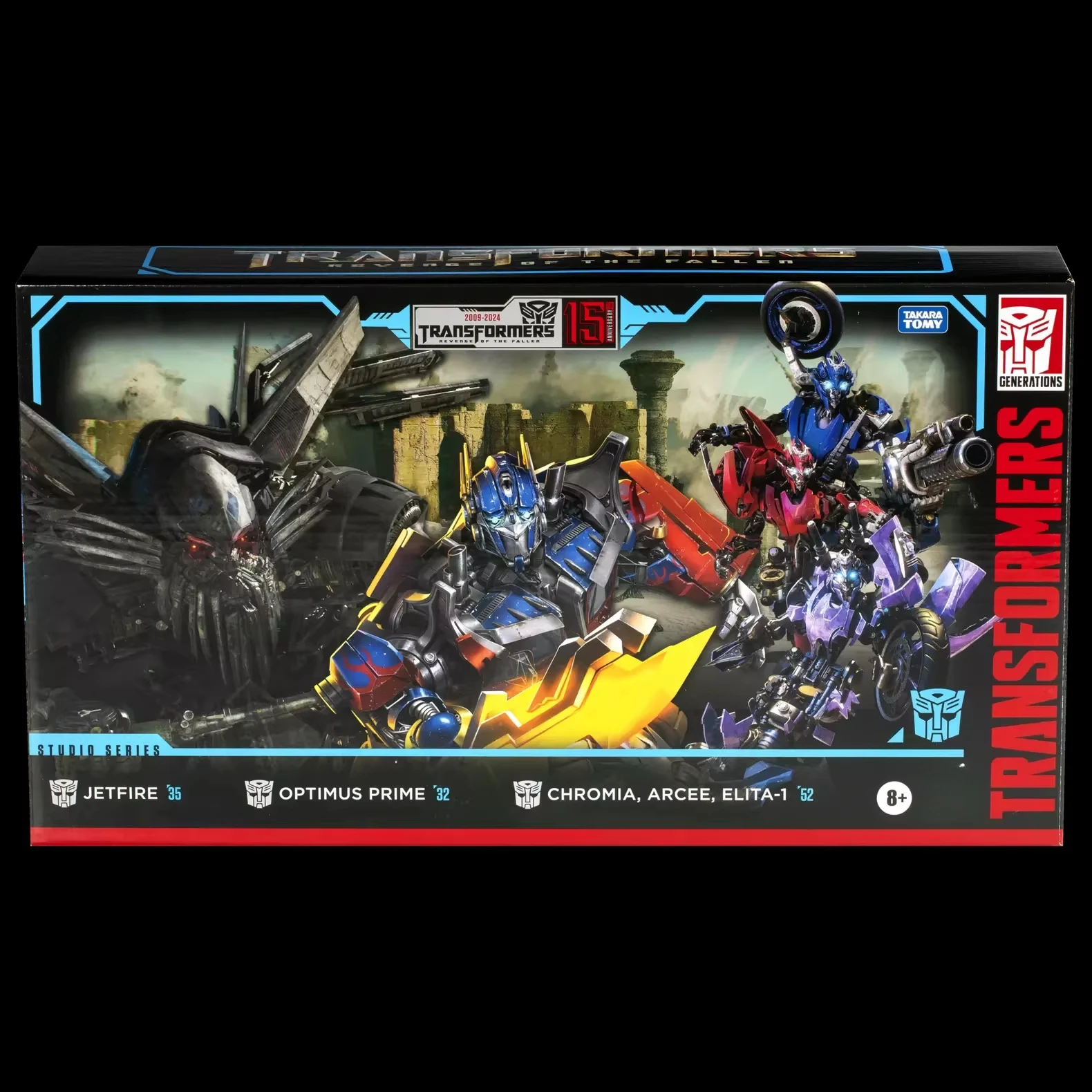 Фото В наличии: Оригинальный набор Transformers Studio Series SS ROTF — Jetfire, Оптимус Прайм, 3 сестры. Коллекционная фигурка, игрушка, декор. №5