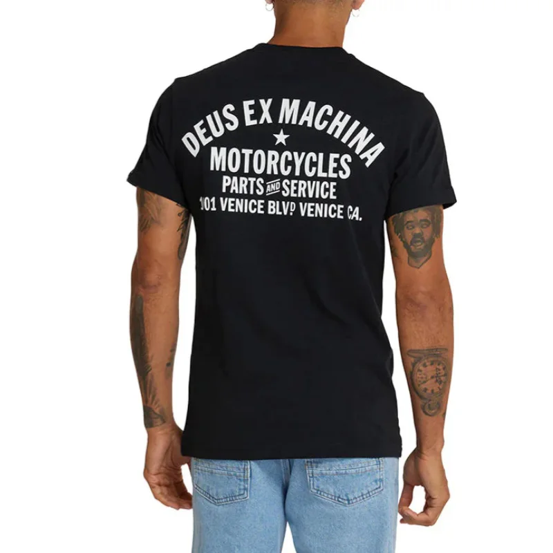 Мужской велосипедный трикотаж 23 DEUS EX MACHINA летняя дышащая мужская прочная модная