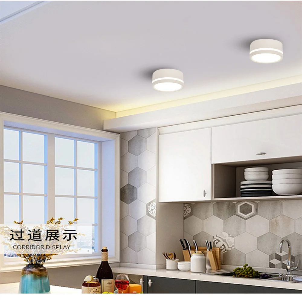 Macarone IP65 IP66 220 В IP67 уличный водонепроницаемый светодиодный потолочный светильник