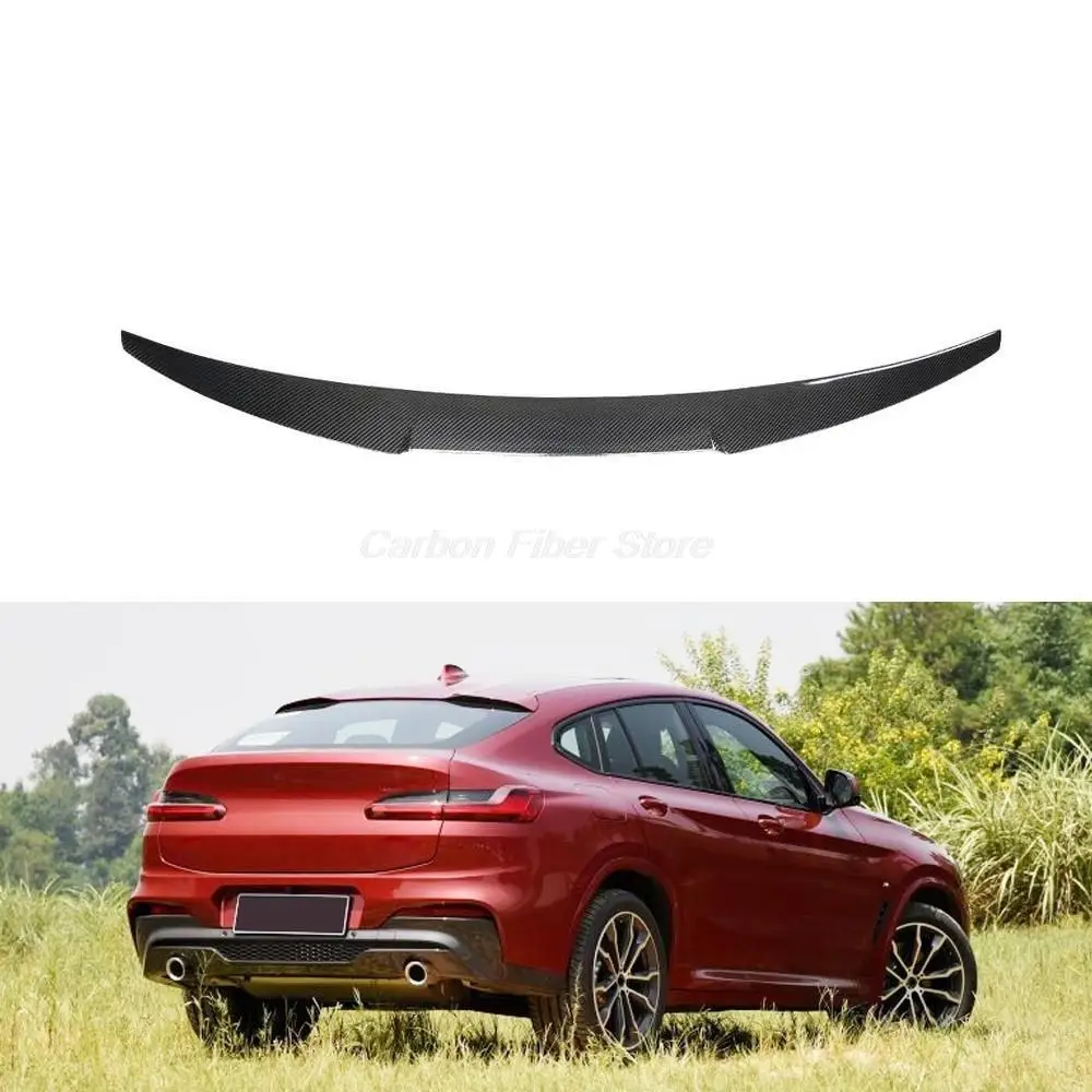 

M4 Style Carbon Fiber X4 Rear Trunk Spoiler for BMW X4 G02 2019-2020