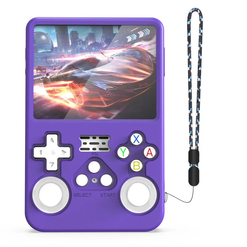 Фото Силиконовый защитный чехол для портативной игровой консоли ANBERNIC R36S, пылезащитный кейс для хранения, мягкий корпус №3