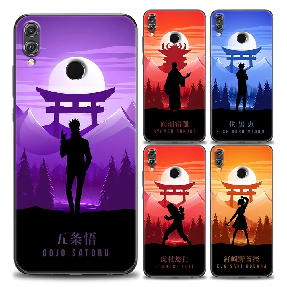 

Jujutsu Kaisen Japan Anime Phone Case For Honor X8 60 8X 9X 50 30i 21i 20 9A Play Nova 8i 9 SE Y60 Magic4 Pro Lite Cover Fundas