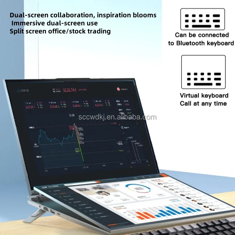 16-дюймовый IPS экран + 16-дюймовые Ядра 8 DDR4 ОЗУ 16 ГБ 32 64 Гб двойной сенсорный ноутбук