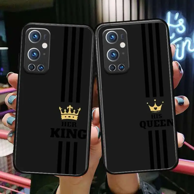

Crown Letter King Queen For OnePlus Nord N100 N10 5G 9 8 Pro 7 7Pro Case Phone Cover For OnePlus 7 Pro 1+7T 6T 5T 3T Case