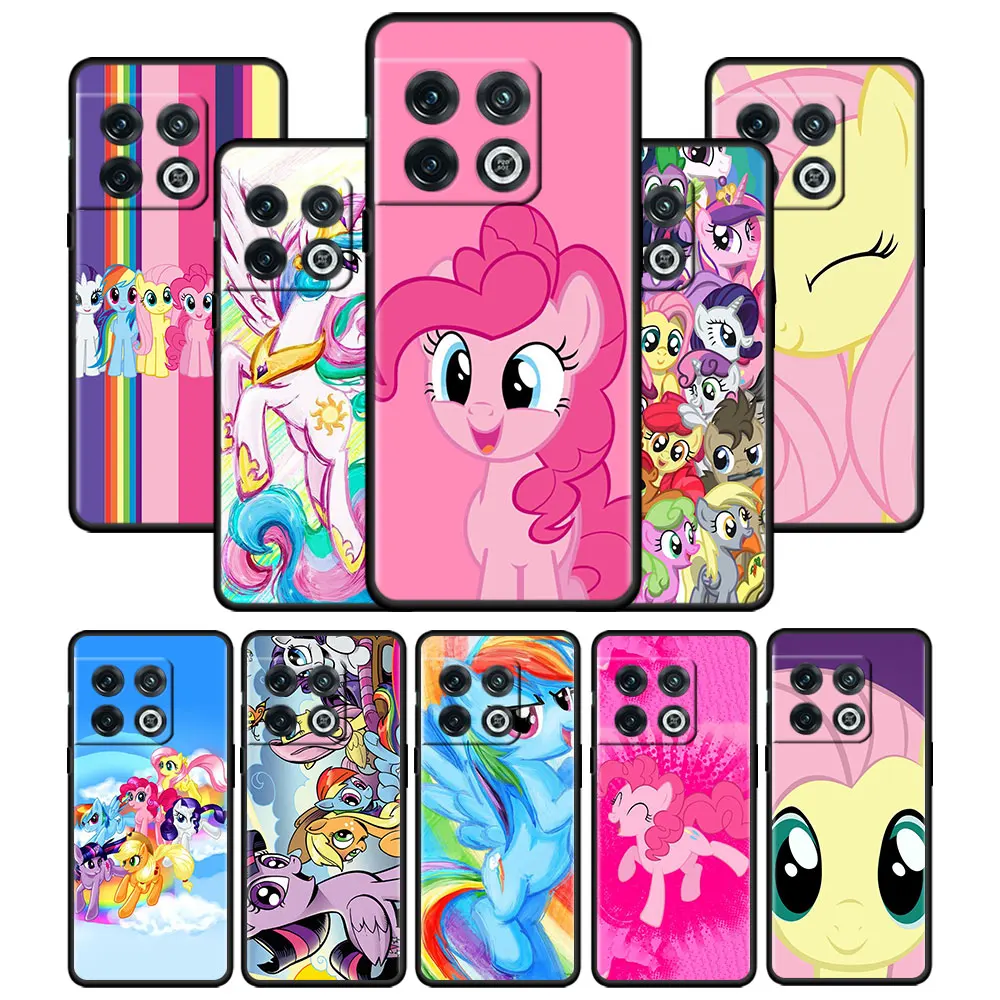 

Case Cover for Oneplus 1+ 9 8 7 7T 8T 9R 9RT 10 Pro Nord N10 N100 N200 CE 2 5G Bag Coque TPU Official Capa My Little Pony Cute