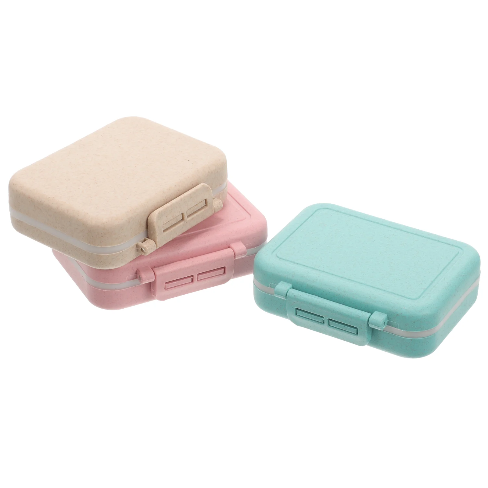 

3 Pcs Detachable Storage Box Travel Case Compartments Organizer