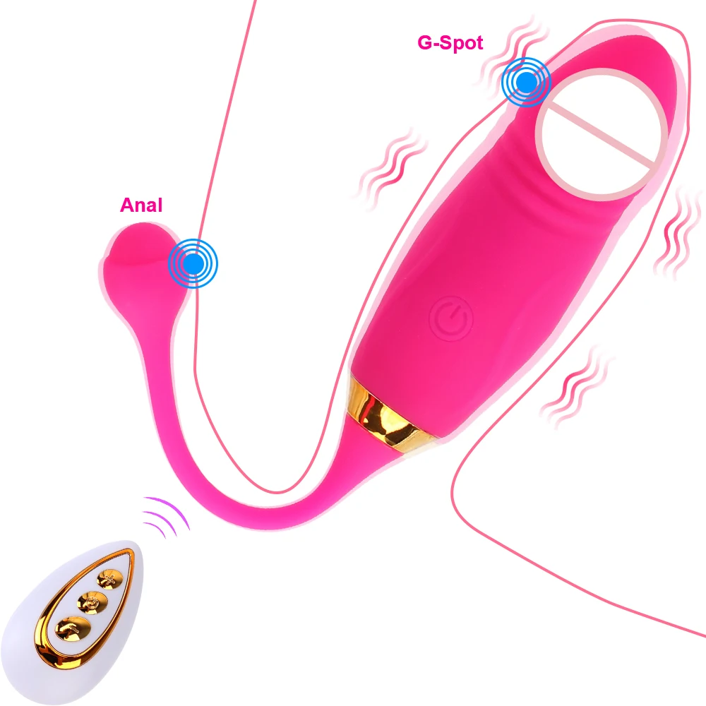 

OLO Беспроводное дистанционное вибрирующее яйцо 10 скоростей переносной фаллоимитатор вибратор для точки G Массажер для стимуляции анальной ...
