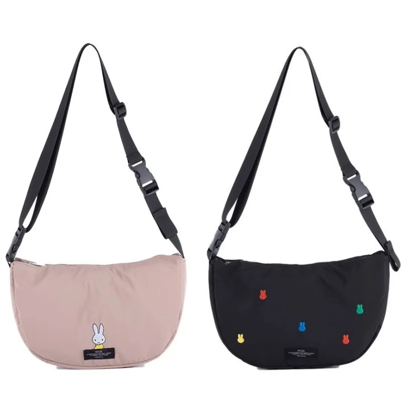 Cute Cartoon Dumpling Crossbody Bag Japanese Miffy Ultra-light Foldable Underarm Couple Bestie Waist