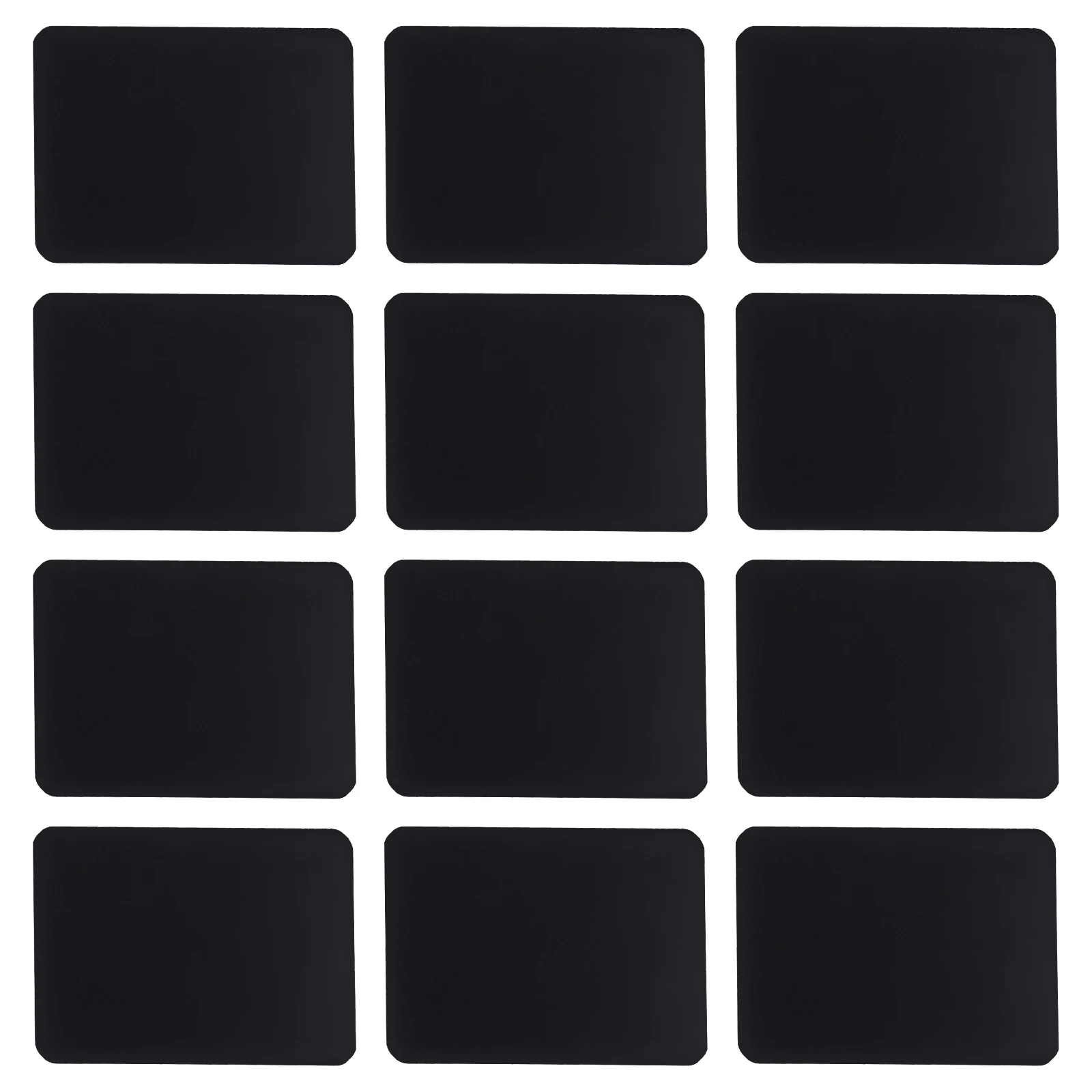 12 шт. съемные бирки для контейнеров из ПВХ этикетки организации кладовой