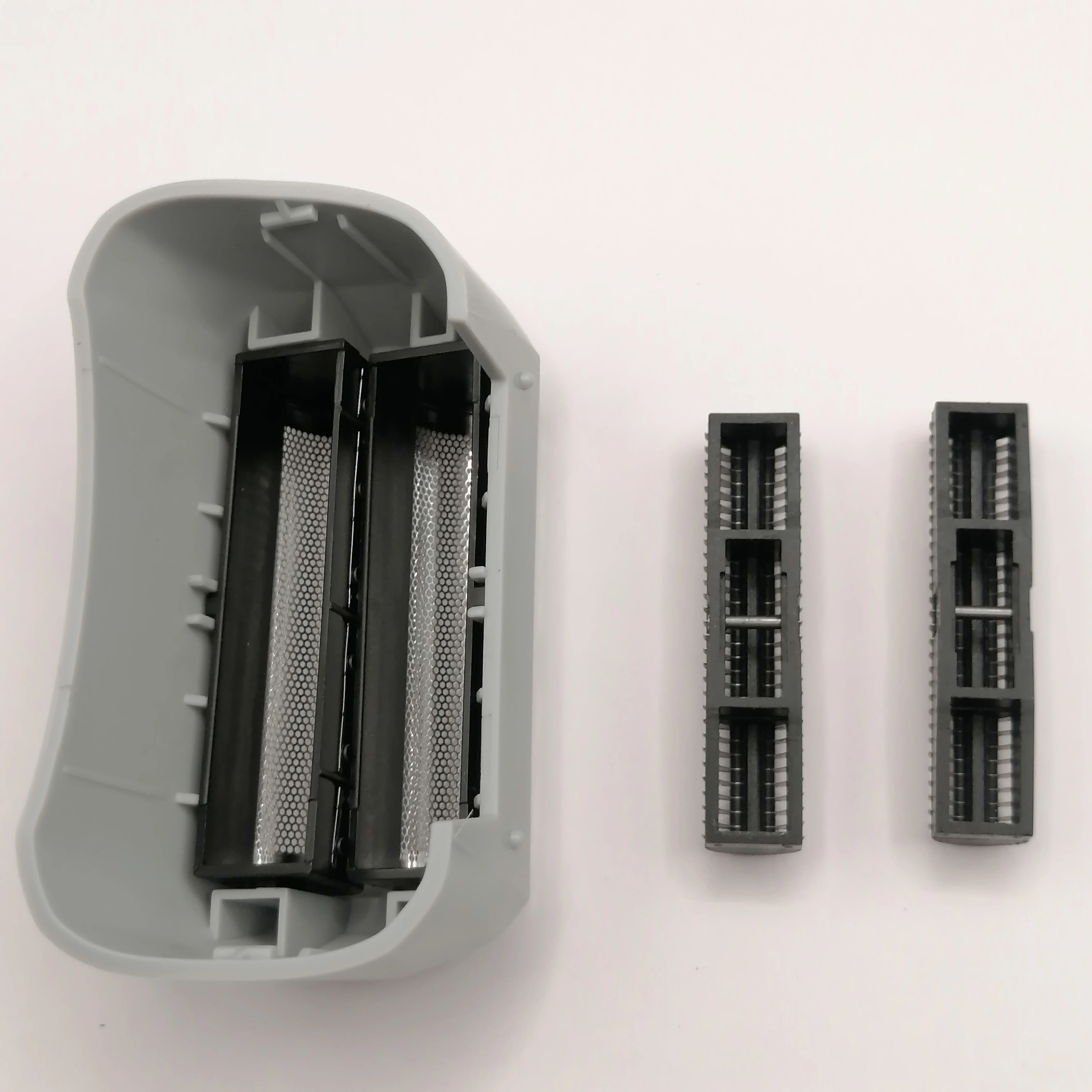 Серебряная бритвенная сетка и режущие лезвия для Andis Lithium Titanium 17200 # 17150 17155 17160 17220