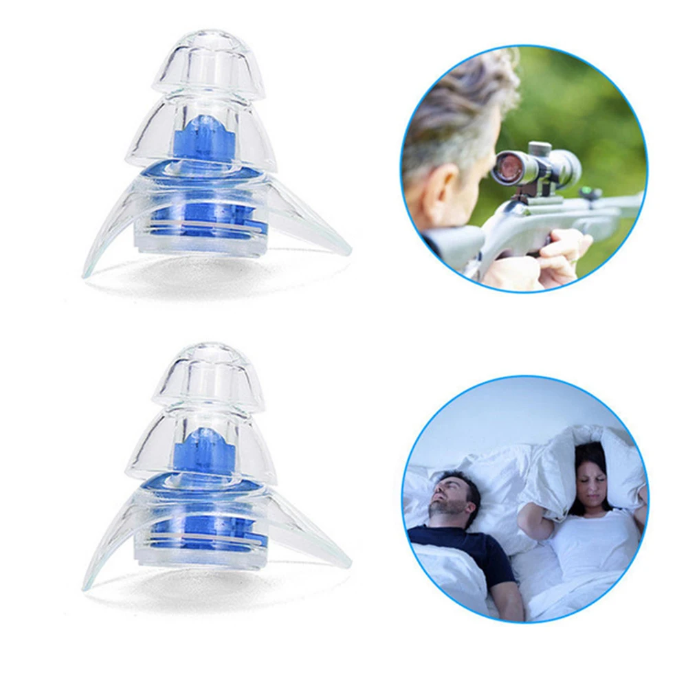 

Portable Blue Earplugs Prevent Snoring Take Care of Hearing Sleeping Plugs Suitable for Sleeping Working Concert