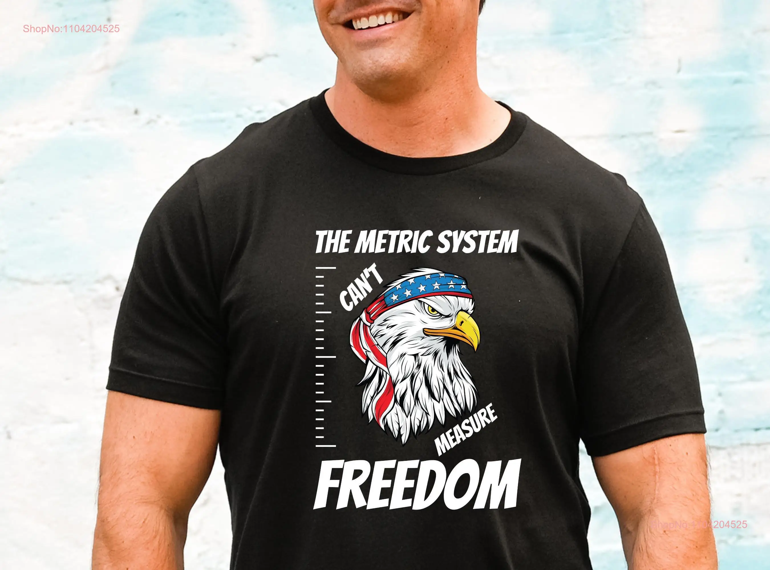 Метрическая система может измерять Фредлом Дональд Трампри Рубашка