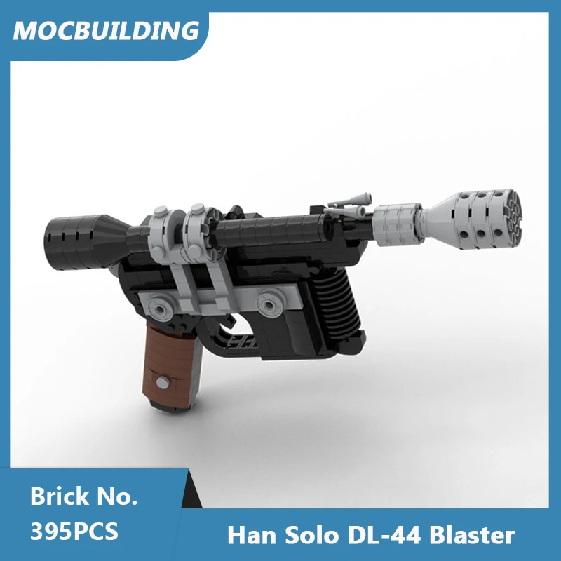 Строительные блоки MOC Millenium DL-44 Модель бластера DIY Собранные кирпичи Классический
