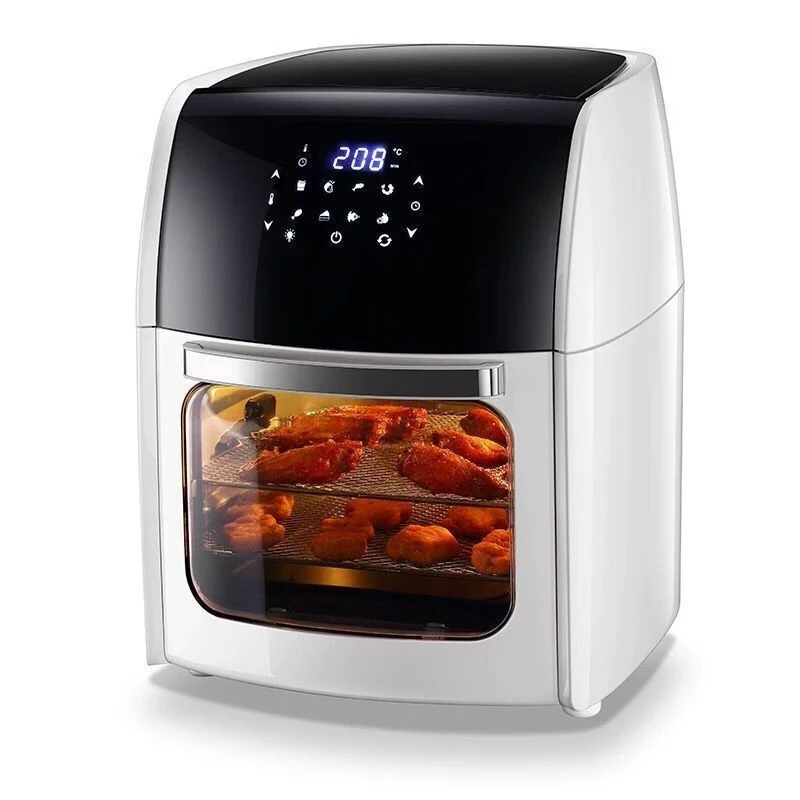 

15L Intelligent Air Fryer Cross-border Hot Selling Three-layer High-capacity Electric Oven Lampless Barbecue Machine