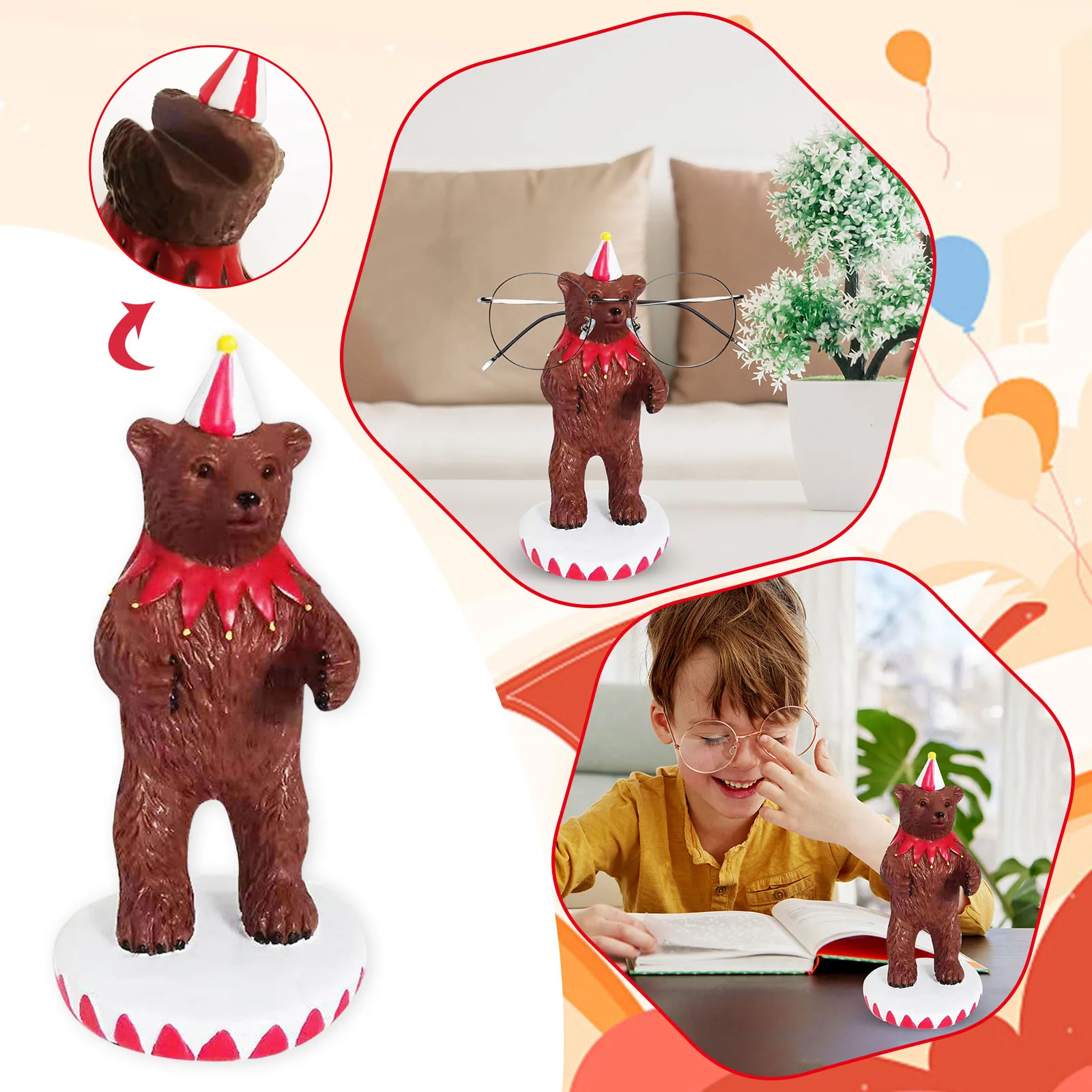 

Женская подставка для очков, милая подставка для очков, украшение для дома и офиса