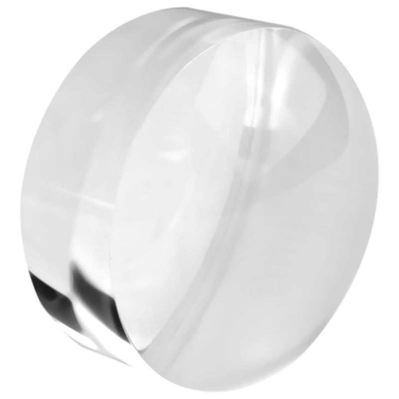 

3Pcs 2 Inch Magnifying Dome - Portable Paperweight 8X Magnifier Clear Reading Aid Magnifying Glass Dome Easy To Glide