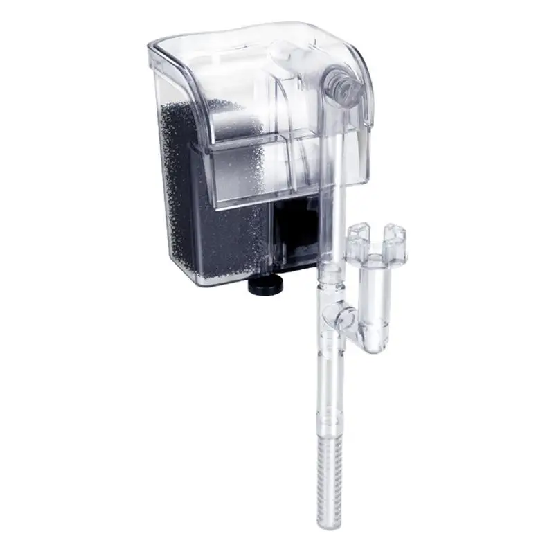 

Амортизирующий фильтр для аквариума, трехслойный фильтр, 5 галлонов, фильтр питания для удаления грязи и водопада