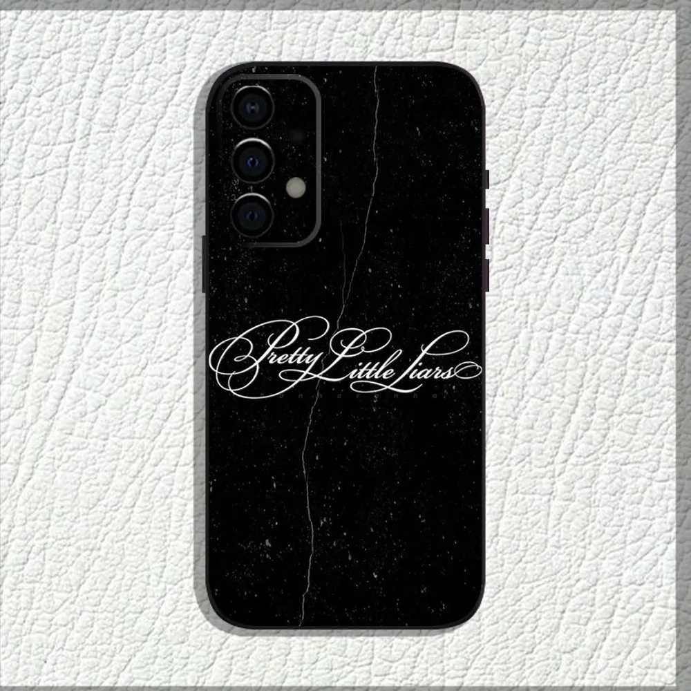 Чехол для телефона P-Pretty Little L-Liars Samsung Galaxy A13 A21s A22 A31 A32 A52 A53 A71 A80 A91 Soft Black Shell