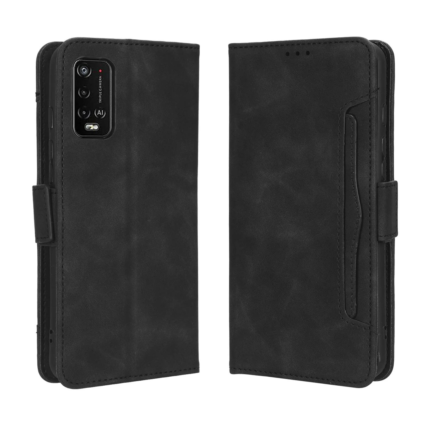 Кожаный чехол-кошелек для Wiko Power U20 кожаный чехол-книжка с несколькими