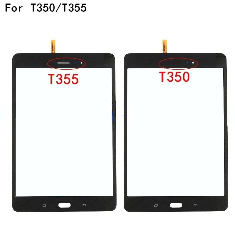 

For Samsung Galaxy Tab A 8.0 T355 T350 SM-T355 SM-T350 Touch Screen Digitizer Sensor Glass Panel Tablet