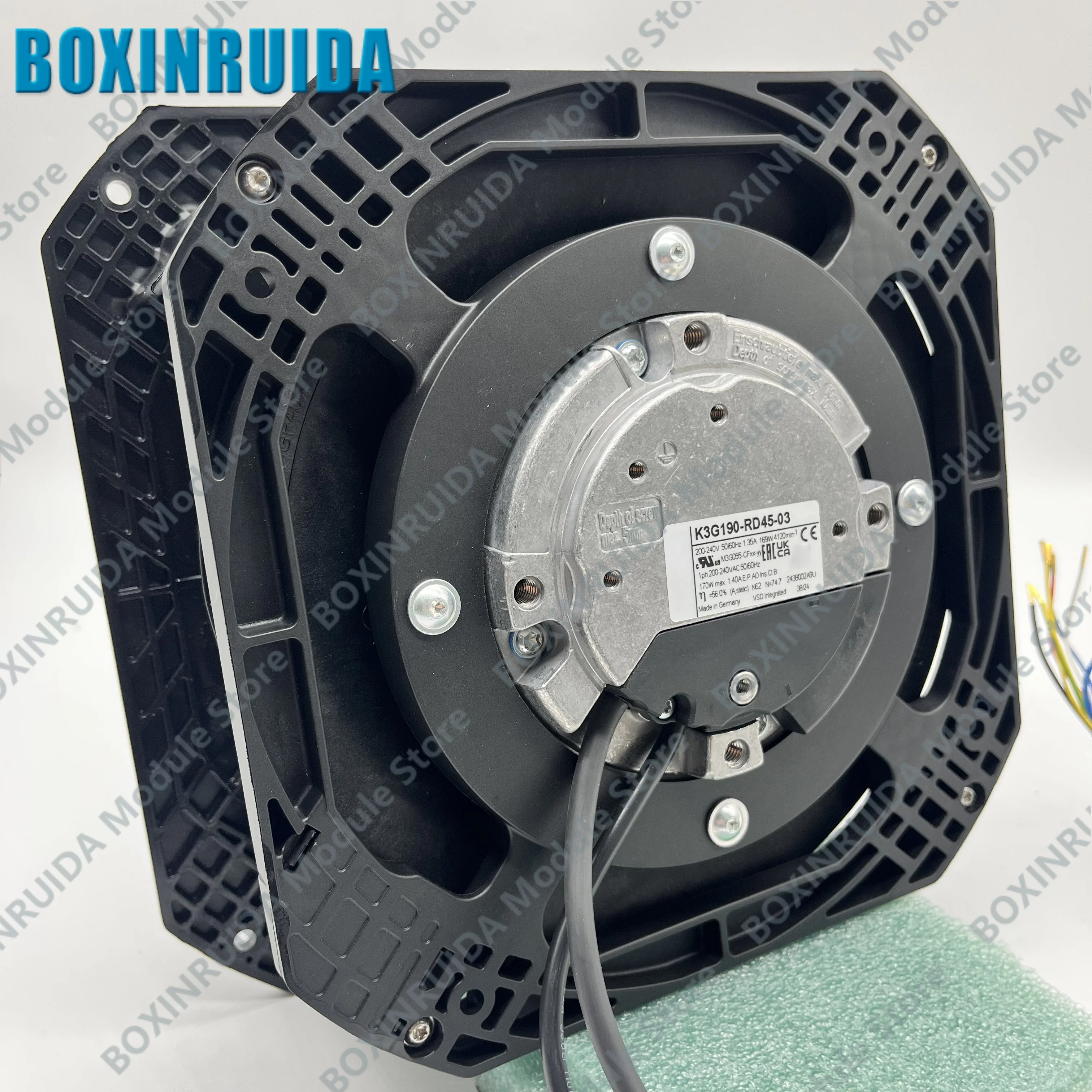 

Центробежный вентилятор K3G190-RD45-03