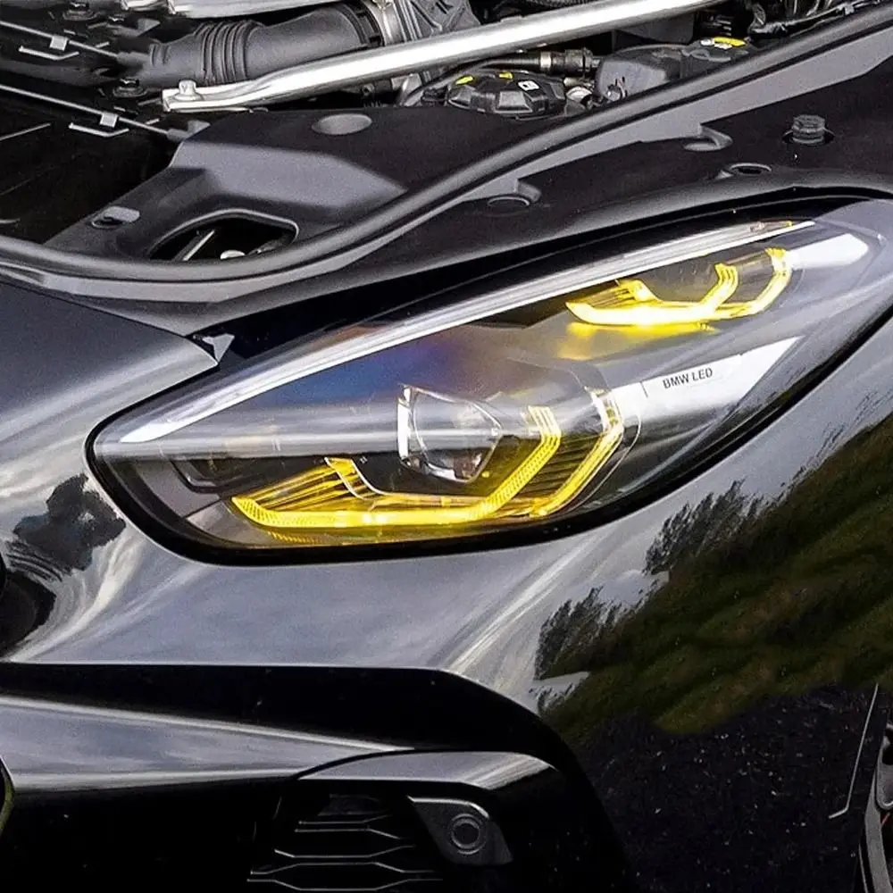 Новинка дневные ходовые огни лимонно-желтого цвета светящаяся плата сигнал