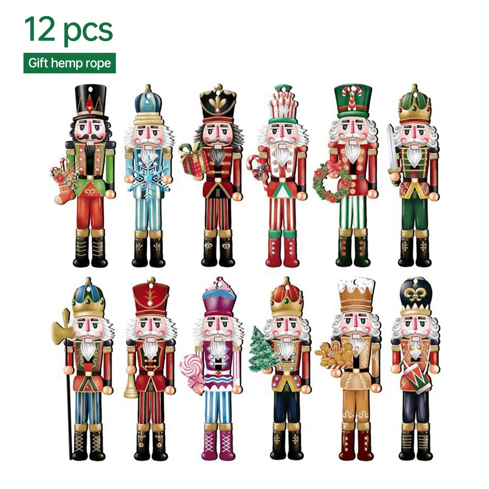 

Деревянные кулоны Щелкунчики 12 шт.