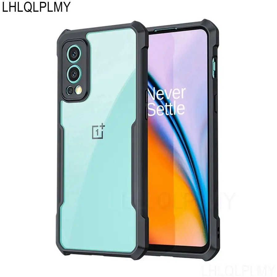 Акриловый противоударный силиконовый мягкий чехол для Oneplus 8 9 10 Pro 8T 7T 9R 9RT 10R 10T 11 12