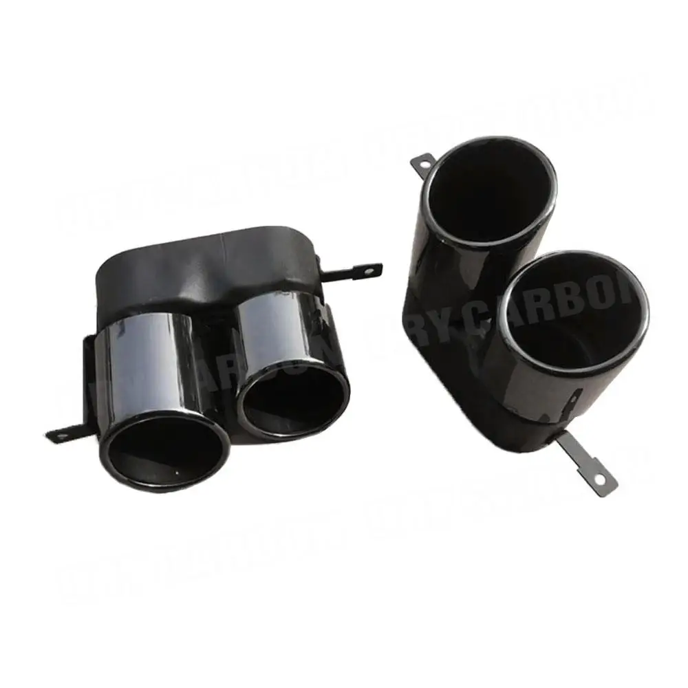 Насадки на выхлопную трубу заднего бампера из нержавеющей стали насадки